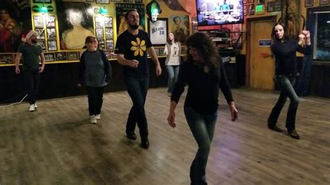tropicana parking lot line dance.
